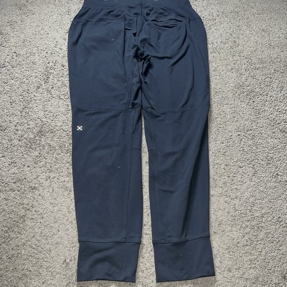 Lululemon Jogger Pants Mens XL Drawstring Zip Pockets Tapered Fit Gym Dark Gray - Picture 1 of 9